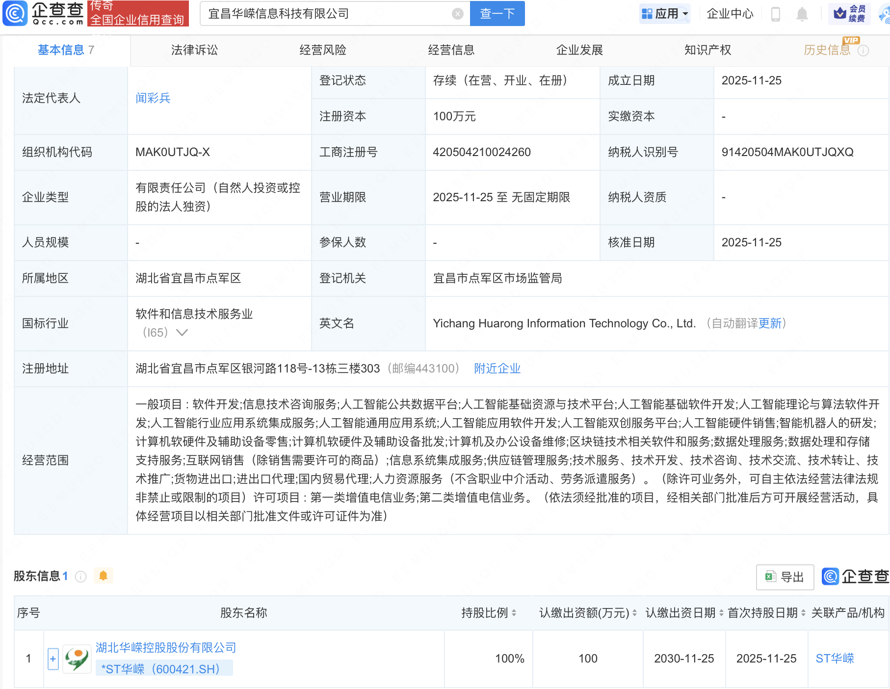 *ST華嶸新設(shè)子公司，布局AI理論與算法軟件開(kāi)發(fā)，多領(lǐng)域切入引發(fā)關(guān)注